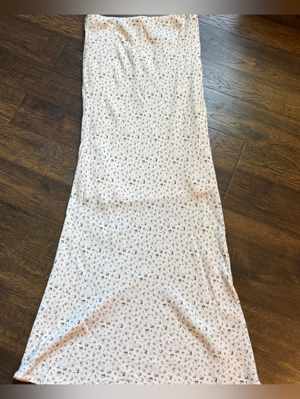 Love On A Hanger ~ Women’s Small Floral Maxi Skirt Pull-On Stretch